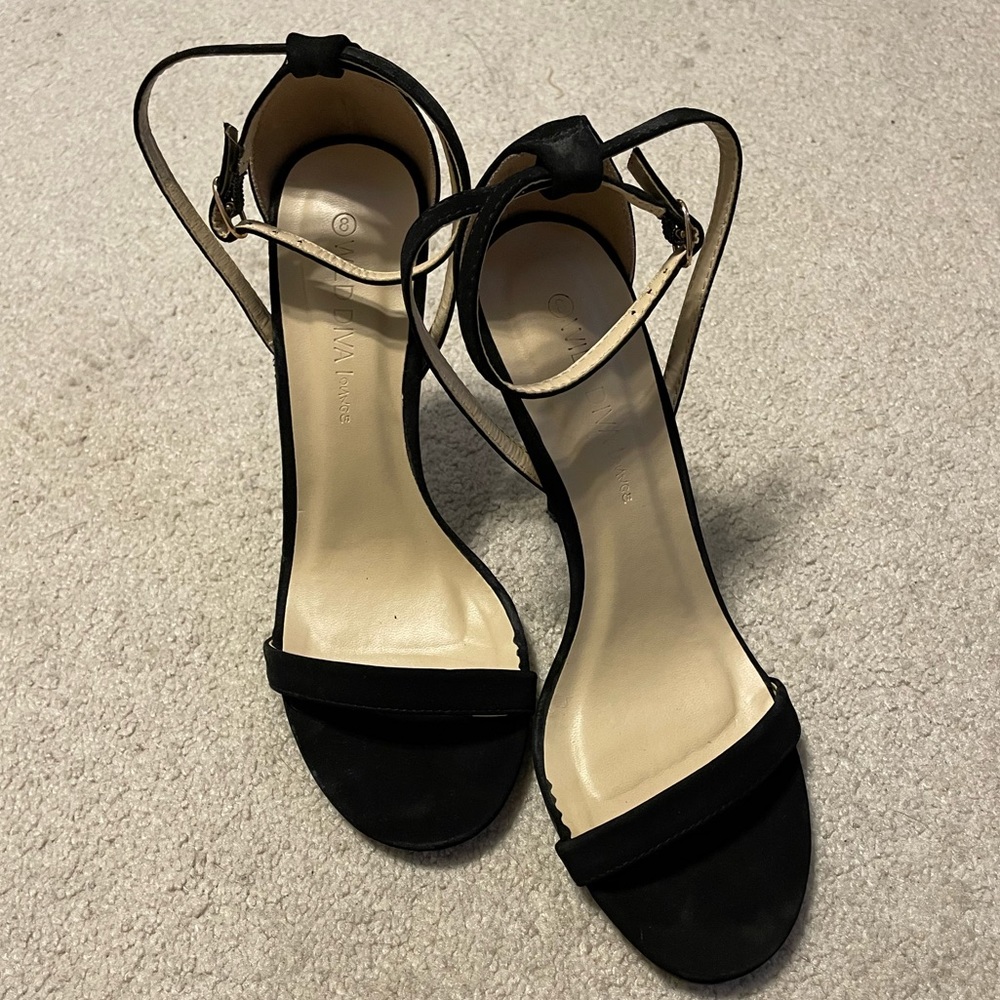 Black heels